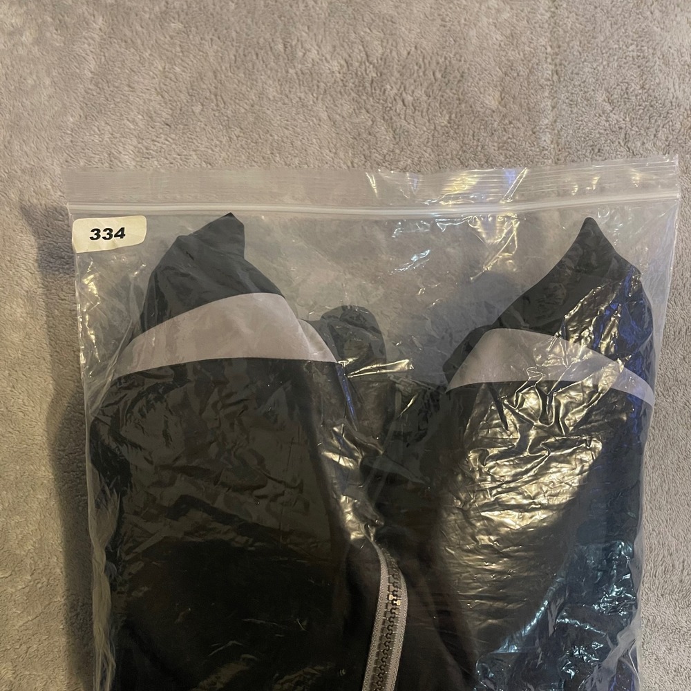 AX Ahead Extreme Jacket Mens XXL Black Quarter Zip Windbreaker Pullover Golf - Picture 10 of 10